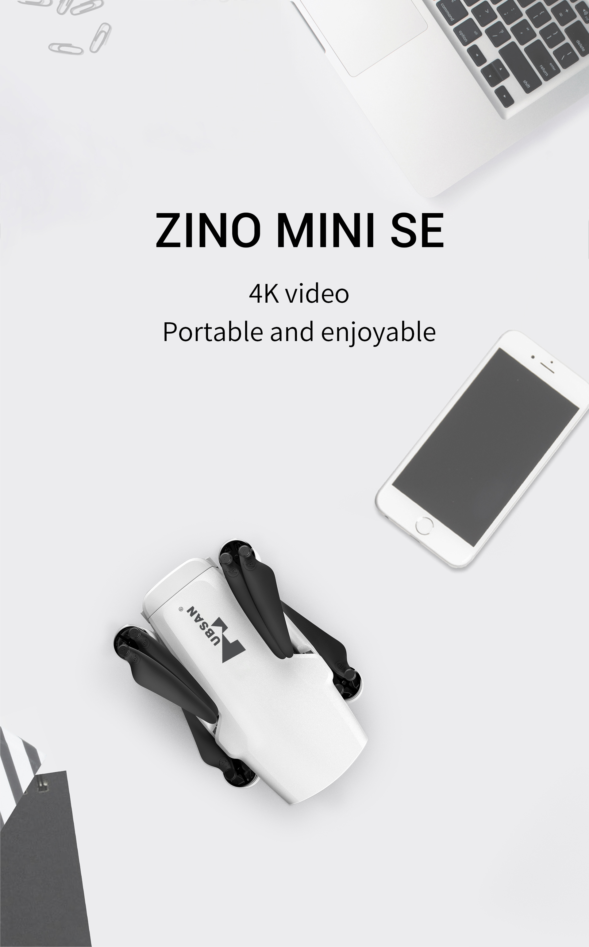 In Stock Fast shipping Hubsan ZINO Mini SE combo drone with 3 batteries