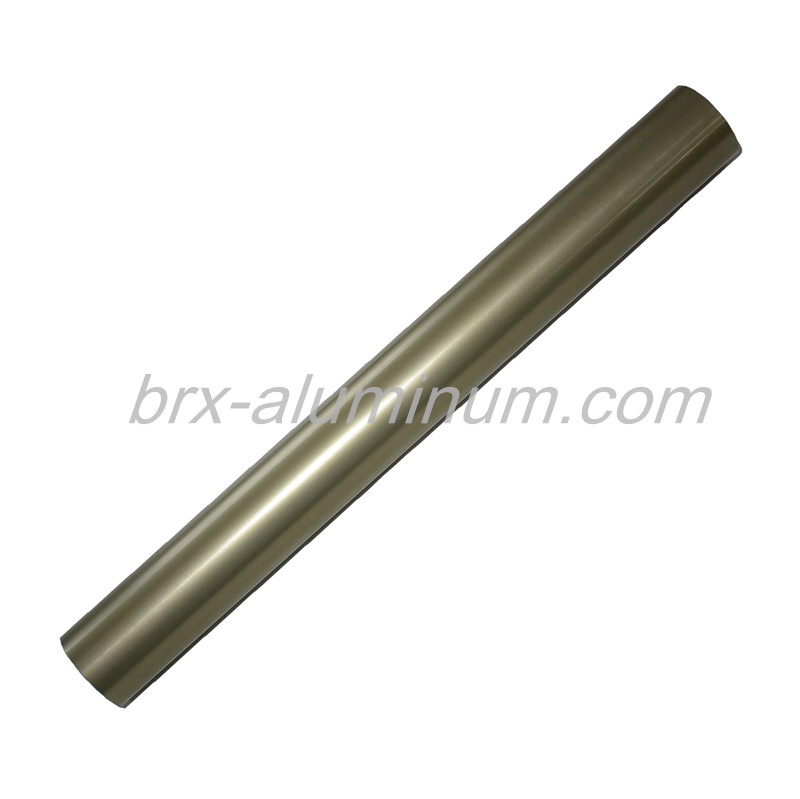 Aluminum tube with high anodic oxidation