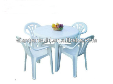 plastic injection table mould,plastic round table mould,plastic molded table
