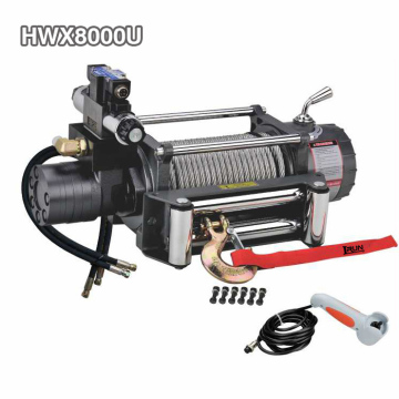 4wd Hydraulic Winch 8000lbs With Hydraulic Accessories