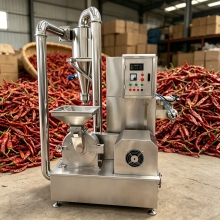 Fully Automatic Dry Chilli Powder Grinding Grinder Machine