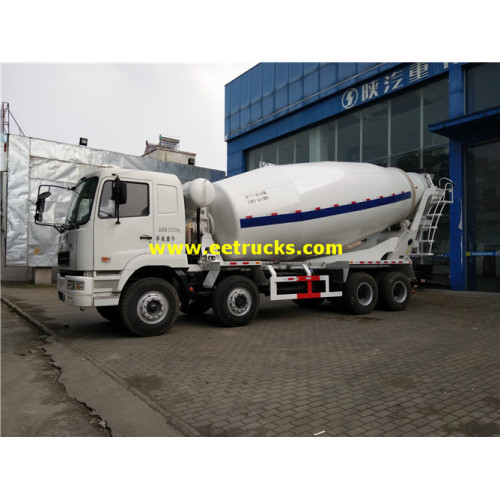 Camions de mélangeur de tambour de Beton de 4000 gallons 8x4