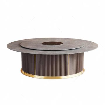 Commercial round electric dining table