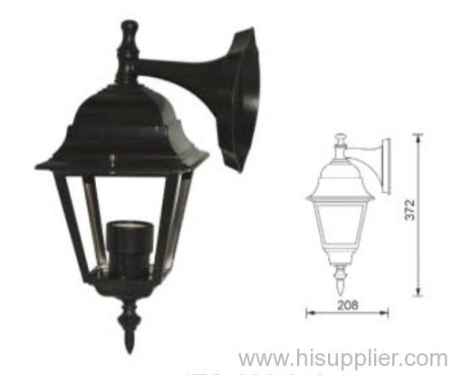 4 Faces Aluminium Garden Lamp 