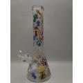 Mushroon Decal Glass Beaker Bongs