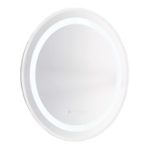 Mirror LED smart lighted mirror with clock