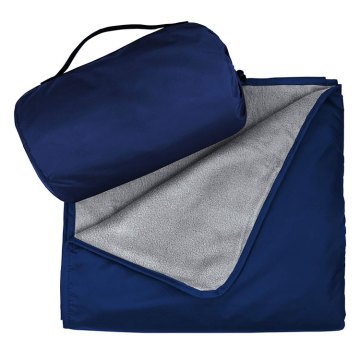 Custom Waterproof Picnic Blanket with Carry Bag - Portable Fleece Thermal Camping Blanket