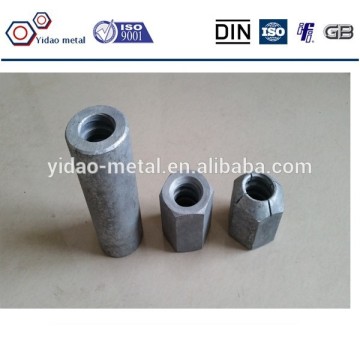 HDG screw thread steel bar , HDG Anchor Bolt Coupler