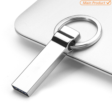 keyring waterproof metal usb flash pendrive