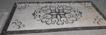 sky09 border design water jet marble