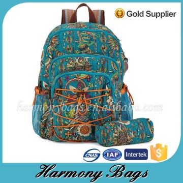 Cheap Waterproof beauty printing travel daypack
