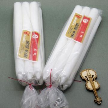 Hot sell dinner candle white pillar candle