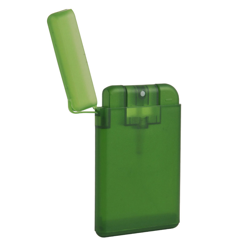 New product wholesale 20ml card perfume bottle plastic portable perfume bottle