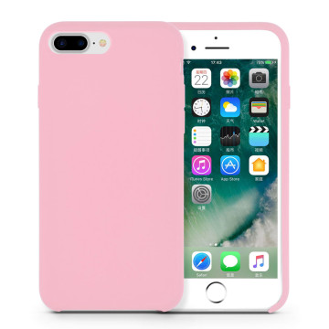 Girlish Pink Silicone iPhone8 Cover