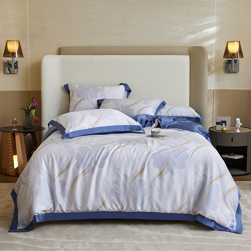 New luxury lyocell 100% TENCEL bedsheet bedding sets