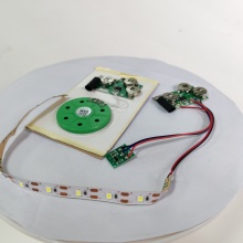 Gift Box Magnetic Control Music Mechanism with LED Strip