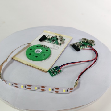 Gift Box Magnetic Control Music Mechanism with LED Strip