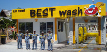 The Professional Chain Car Washing Shop Come Forth On Phuket Island, Thailand