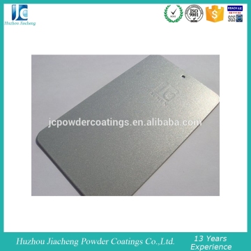 weather resistance shiny silver effect spray powder coating paint