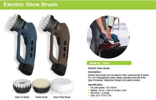 Cordless shoe care kit