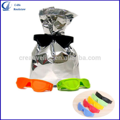 2014 Sunglasses plastic Sealer Fancy Food Bag Sealing Clip