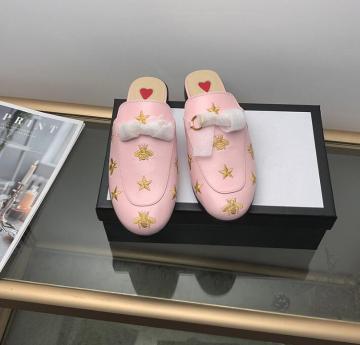 Luxury women designer shoes embroidery patch