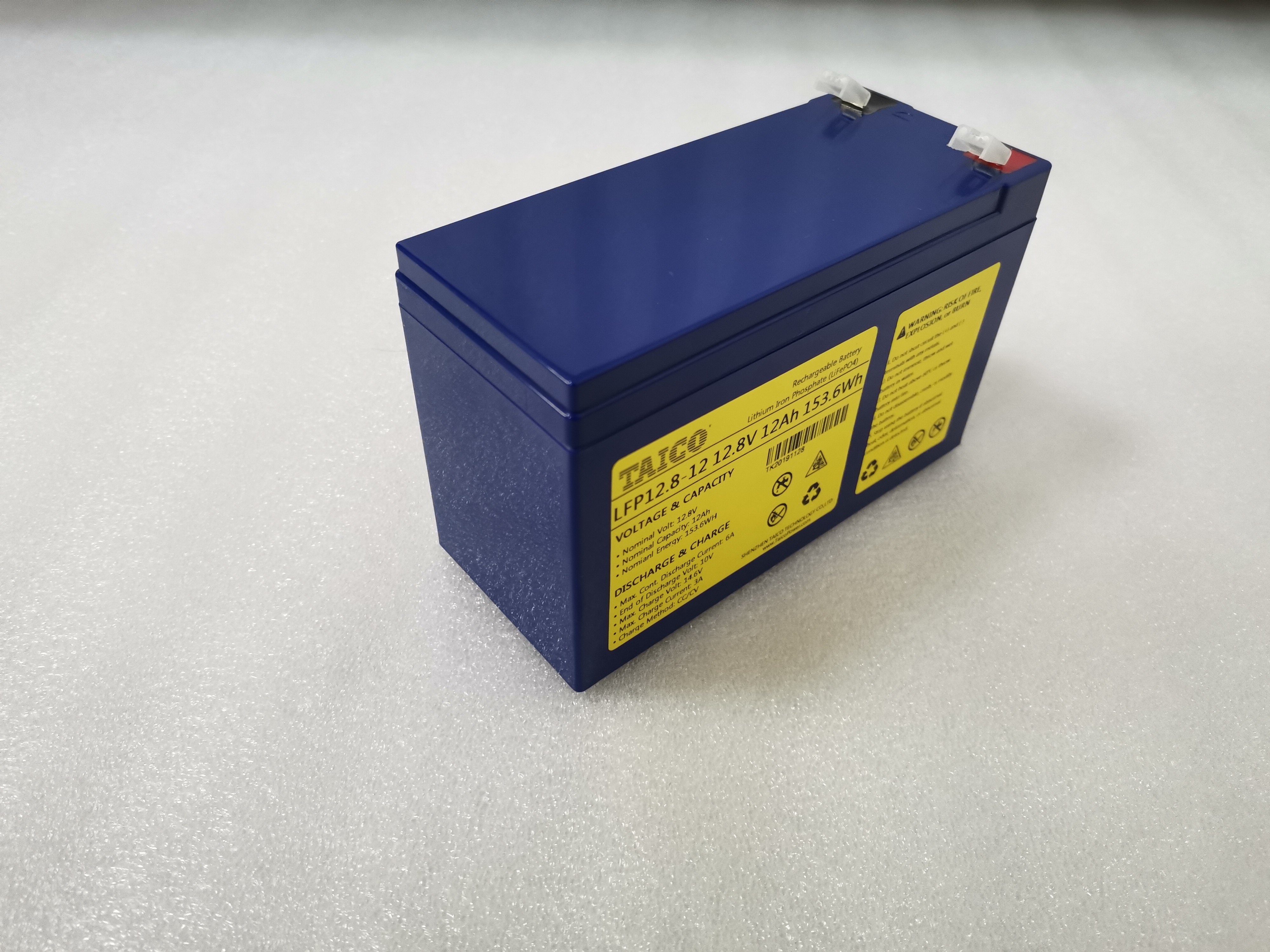 TAICO Best Sales Pump Sprayer Li-ion Battery 12V 12Ah in 151*65*94mm Box