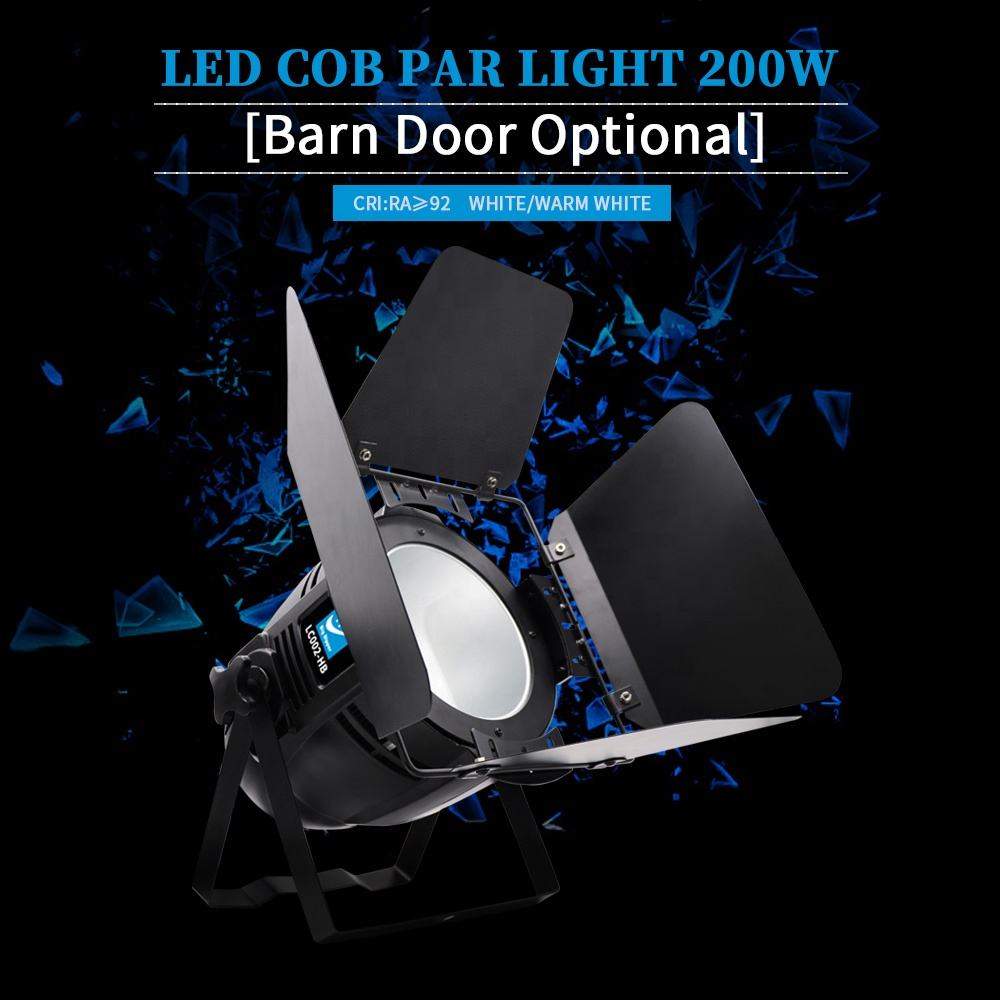Big Dipper 200W COB 2in1 Warm 100w  +white 100w Led Par Light,Warm white Led stage light,Led studio light  LC002-H