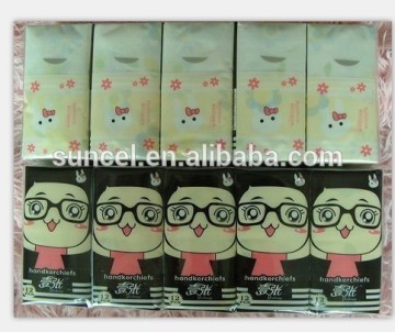 Printed Boxed Facial Tissue Paper/ Printed Pocket Tissue