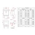 Mengunci arus 600V hingga 252 8a triac