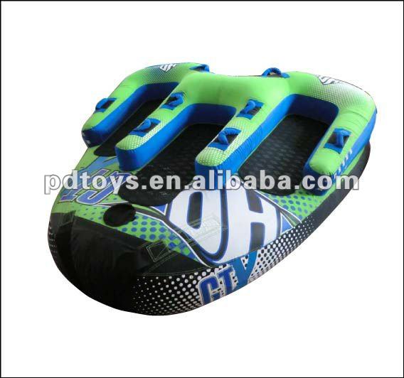 Spherical 3 Triple Rider Cockpit Inflatable Towable Tube_03