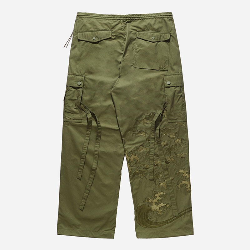 Green Mens Cargo Pants