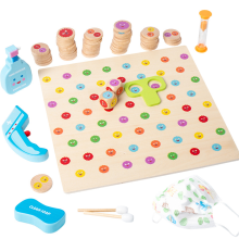 Speed Response Competition: Find the Same Pair Game - Wooden Simulation Doctor Toy