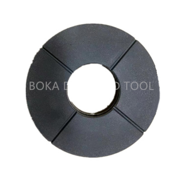 250mm Diamond Polishing Pads for Granite, Slab Polishing Tools for Stone Surfaces in Black and White Buff