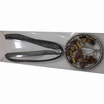 Natural gemstone necklace, various types are available