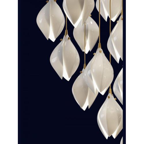 Lustre de plafond personnalisé de luxe intérieur moderne