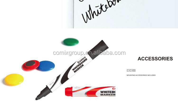 Comix 120*180 cm Lacquered Board Magnetic Dry-erase Whiteboard