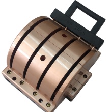 High Voltage 4 Pole 160 Amp Copper/Iron Double Throw Knife Switch with Good Elasticity