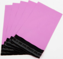 Wholesale pink poly mailers/pink plastic envelopes/ pink mailing bags