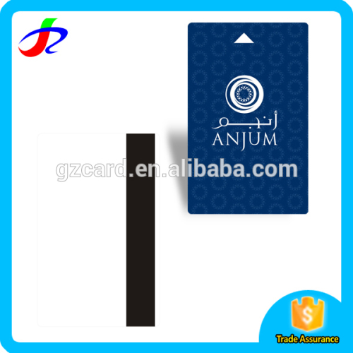 Plastic pvc hotel door card printing