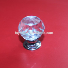 Zinc Alloy Knob Glass knob Furniture Cabinet Knobs drawer Knob Crystal Knob