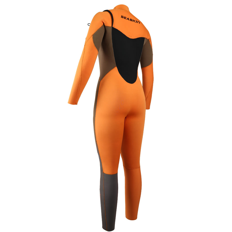 Seaskin 4mm νεοπρένιο σέξι surfing fullsuit για τις γυναίκες