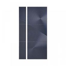 Double Leaf Steel Security Door Panel
