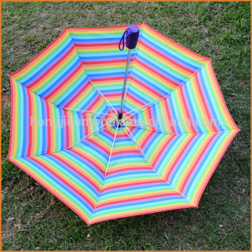 21''*8ribs Favorable Promo 2 Fold Umbrella For Distributor