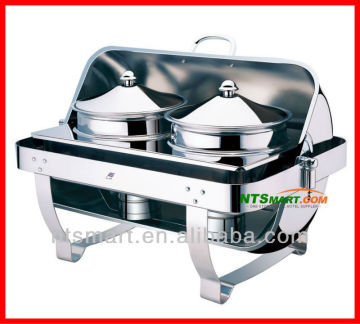 Electric soup warmer/rectangle soup chafing dish