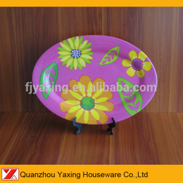 14" melamine Oval Plate