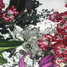 60x60 viscose fabric satin printed fabric