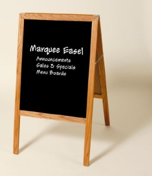 Paulownia flower board White easel