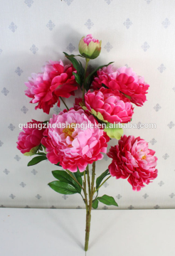 CHY013919 Fabic peony silk flower