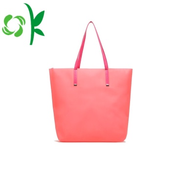 Durable Women Jelly Silicone Beach Outdoor Shopping Bag